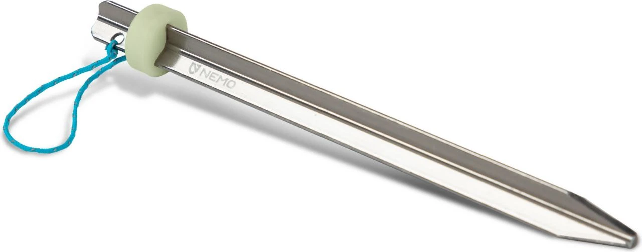 Nemo Sweepstake Lightweight Tent Stakes 1 Nemo Sweepstake Lightweight Tent Stakes