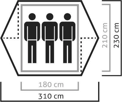 Salewa Denali III Tent 2 Salewa Denali III Tent - Image 2