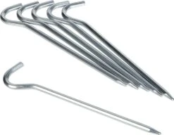 Bergans Tent Pegs Short 6 Pcs